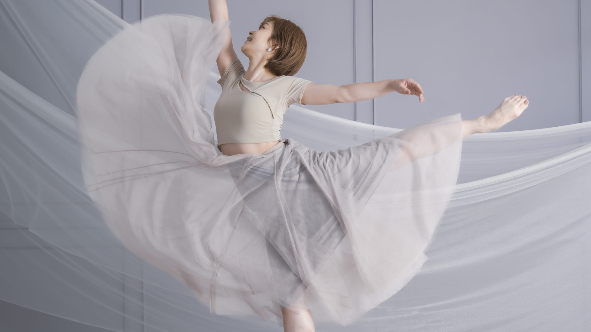 ダンスの動きを捉えるポートレート撮影